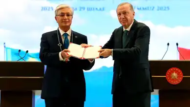 Tokayev'e Türkiye'nin En Yüksek Nişanı